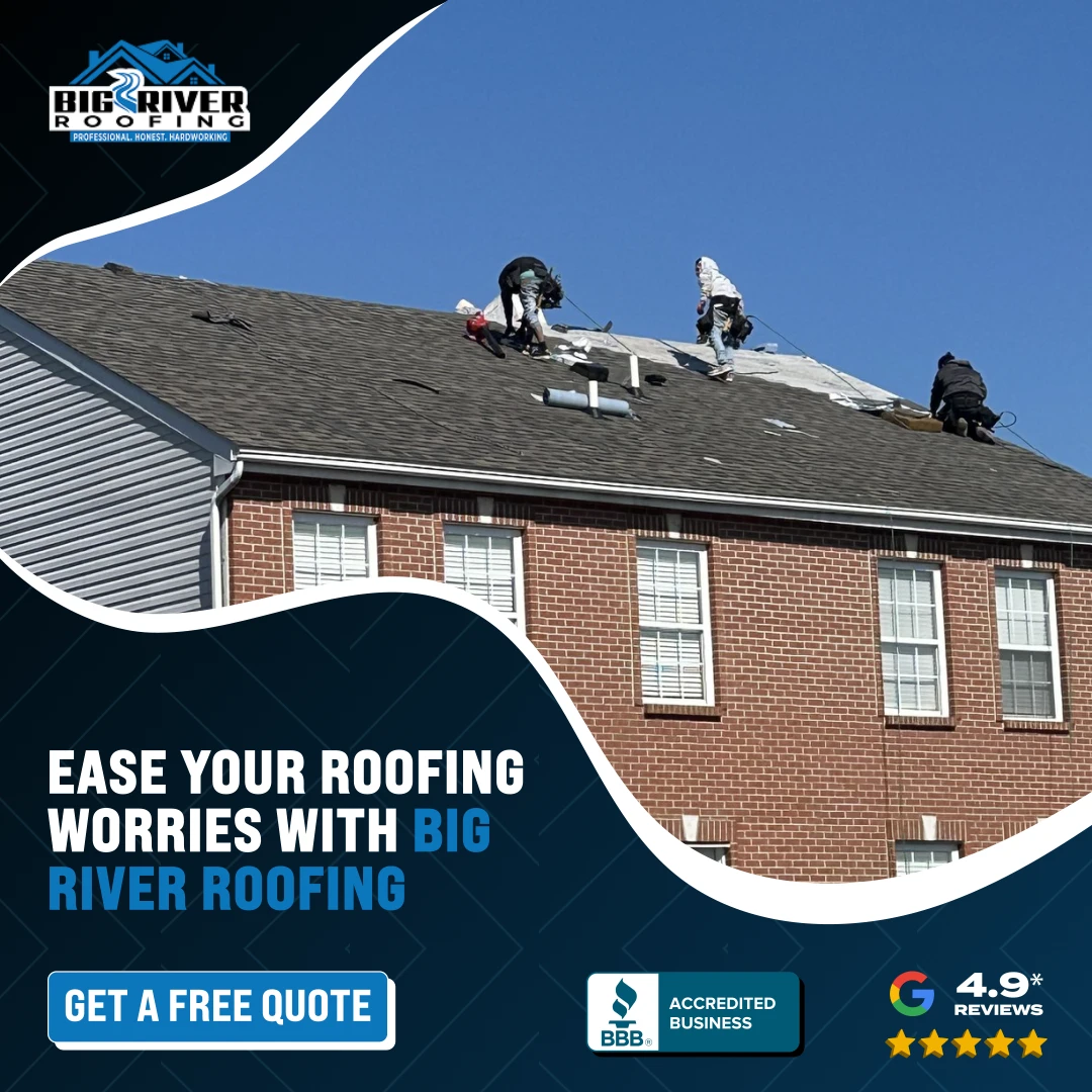 DT Roofing ease-your-worries ad
